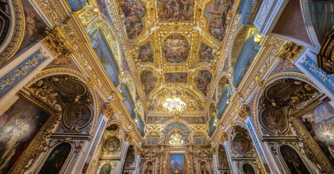 Conversano, il Monastero dei santi Cosma e Damiano: trionfo del pi� fastoso barocco